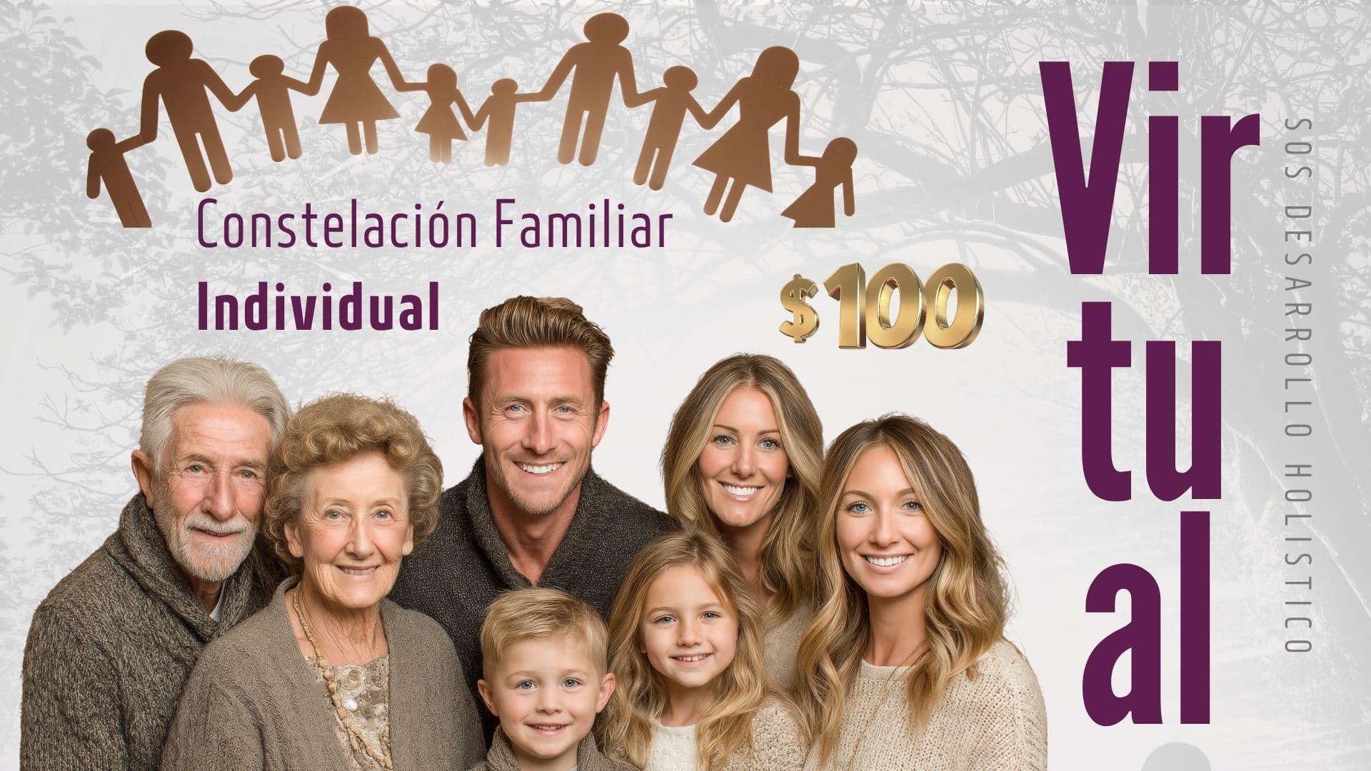 Sesión de Constelaciones familiares Individual -VIRTUAL